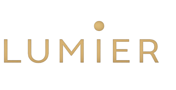 Lumier — logotipo dorado